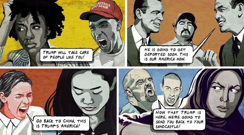 Illustration for article titled Hate Attackers Invoke Trump’s Name: Report
